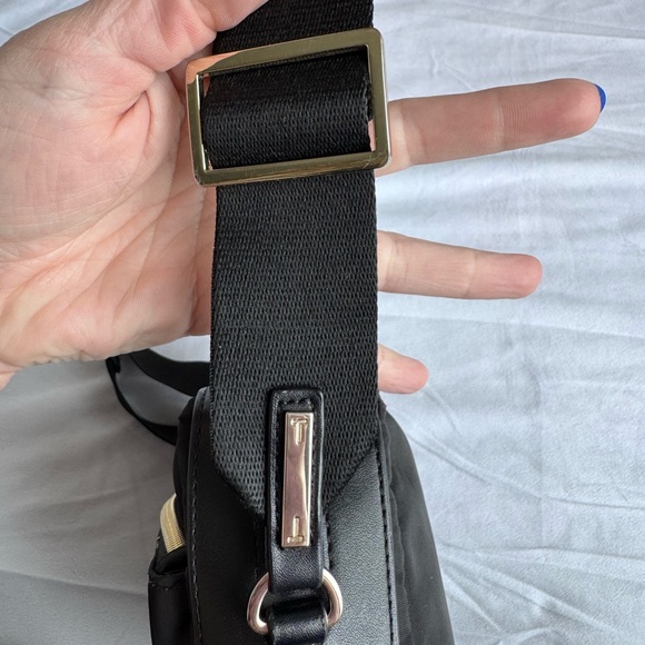 Ted Baker Tiera Opal Printed Crossbody Bag Floral Black Purse Bag Adjustable - Picture 8 of 13